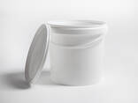 2.25 L food grade round plastic bucket (container) from Ukrainian manufacturer - Prime Box - фото 3