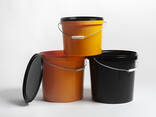 21 L round plastic bucket (container) with lid from manufacturer Prime Box (UA) - photo 3
