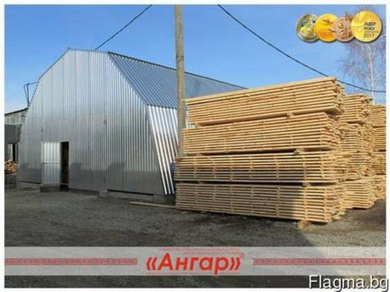 Ангары полигональные для деревообрабатывающей отрасли