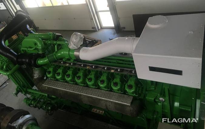 Б/У газовый двигатель Jenbacher JGS420 GSNL,1412 Квт,2005 г.