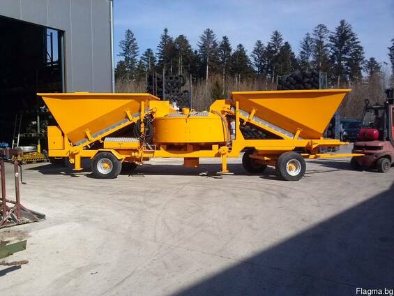 Мобилен бетонов завод Sumab LT 1200 (40 m3/час) Швеция