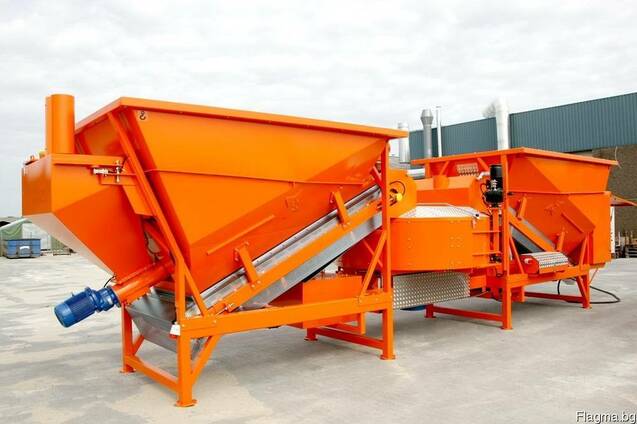 Б/У Мобильный бетонный завод Fibo Intercon F-2200 (2013 гв)