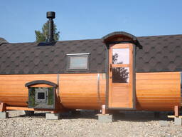 Бани-бочки, овало, квадро, арочные, бани сундук