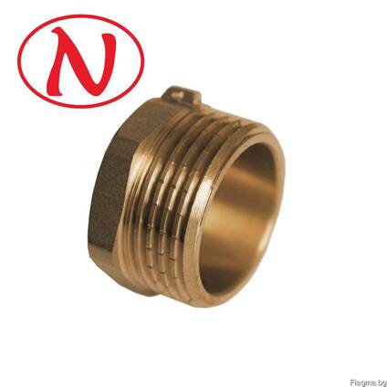Brass Cap for seal 1/2" M / HS