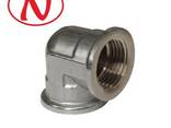 Brass Fitting 90 Elbow 3/4"F-3/4"M (Nikel) /HS - photo 1