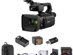 Canon XA70 4K UHD 1" сензорна компактна професионална видеокамера с 15x увеличение с основ