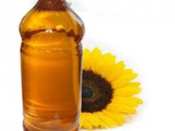 Crude sunflower oil