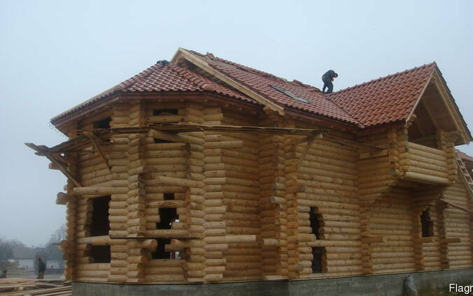 Деревянные дома бани