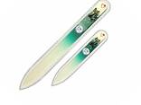 Fulgent World Glass Nail Files 3D Series – Set of 2 (Alphonse Mucha #3) - photo 1