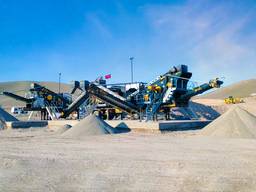 FULLSTAR 90 мобильная дробильно-сортировочная установка