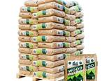 Good quality wood pellets for BBQ grill and heating 100% wood natural compacted solid fuel - фото 1