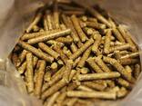 Good quality wood pellets for BBQ grill and heating 100% wood natural compacted solid fuel - фото 2
