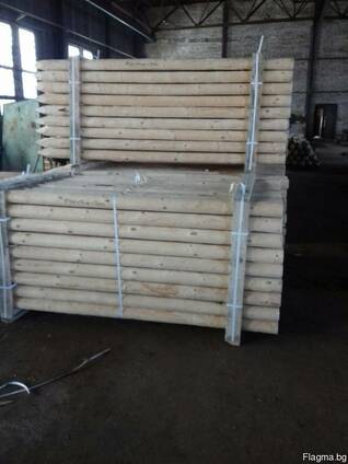 Градински колове, палисади, градински стълбове