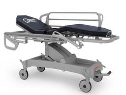 Хидравлична количка-носилка – регулируема височина – 4 секции – тренделенбург – колела ø 2