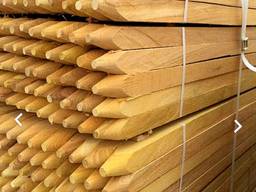 Колышки, колья, столбы из акации robinia под виноград садовые