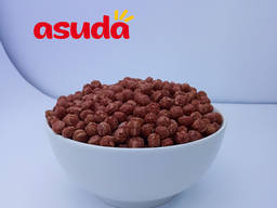 Кукурузные шарики с вкусом какао