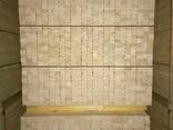 Lamella, veneer, wooden block, finger joint, blockport - photo 2
