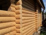 Cylindered logs for wooden houses (rounded logs) - photo 2