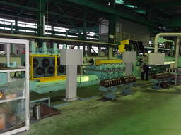 Малоиспользуемая (22 мм - 60 мм) машина для комбинированного волочения алюминиевых прутков