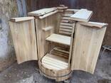 Mini sauna Cedar, phito barrel sauna, home sauna, 1 person sauna - фото 1