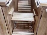 Mini sauna Linden, phito barrel sauna with steam generator - photo 2