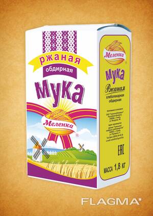Мука ржаная хлебопекарная обдирная