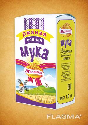 Мука ржаная хлебопекарная сеяная