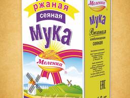 Мука ржаная хлебопекарная сеяная