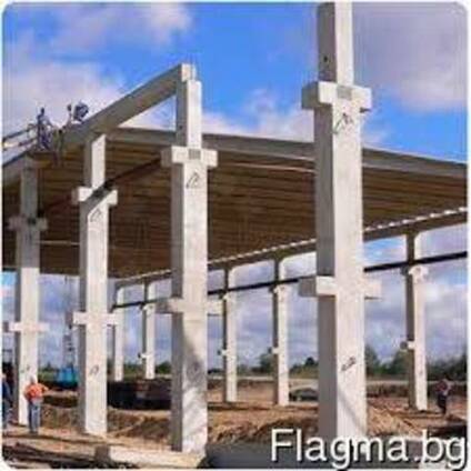 Оборудование для производства бетонных колонн большой длины.