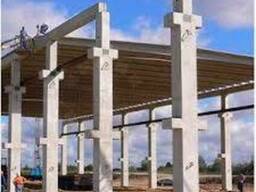 Оборудване за производство на дълги бетонни колони.