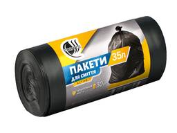 Пакеты для мусора и полиэтиленовые мешки от производителя из Украины
