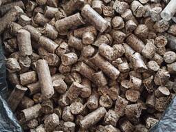 Пеллеты топливные из лузги подсолнечника