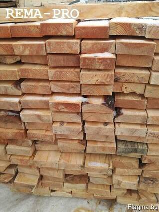 Пиломатериал, дървета, брус строительный лес