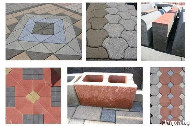 Вибропресс для производства тротуарной плитки, бордюров R300