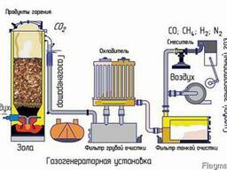Продам газогенератор для замещения природного газа и др.