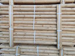 Продам колья окорованные и оцилиндрованные