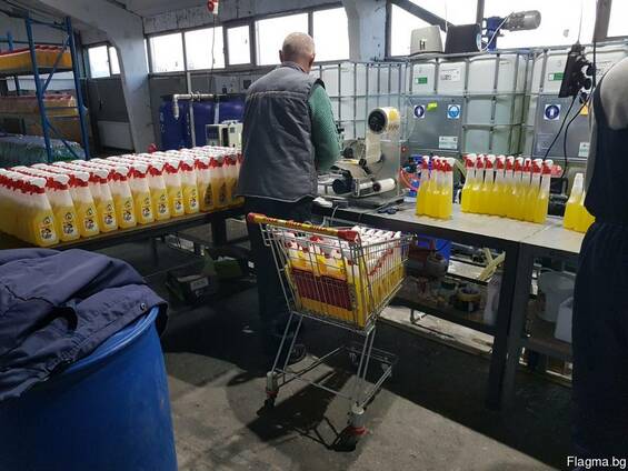 Продажа производство бытовой химии в Болгарии