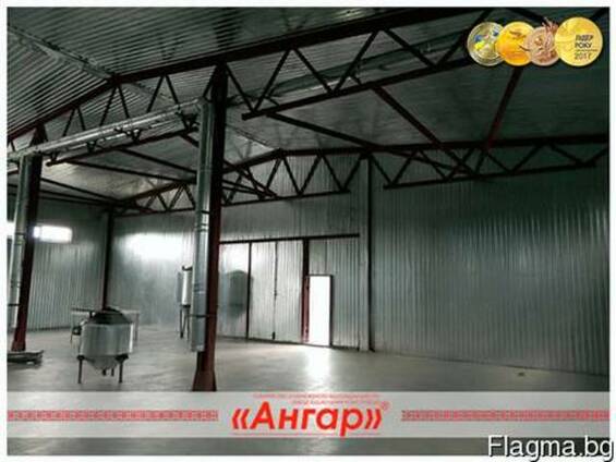 Изготовление прямостенных металлических зданий