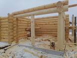 Рубка домов, бань и любых строений под рубанок - фото 2