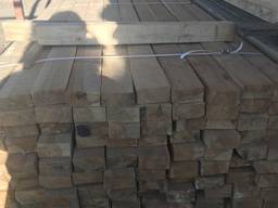 Sawn timber pine 50*100 /Доска сосновая обрезная 50*100