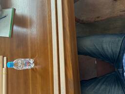 Solid oak and ash slats for beds.