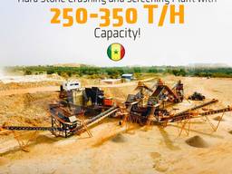 Стационарная Дробильно-Сортировочная Установка 200-350 Т/Ч