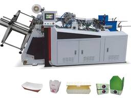 Машина за производство на опаковки, кутии за закуски, хамбургери, пържени картофи