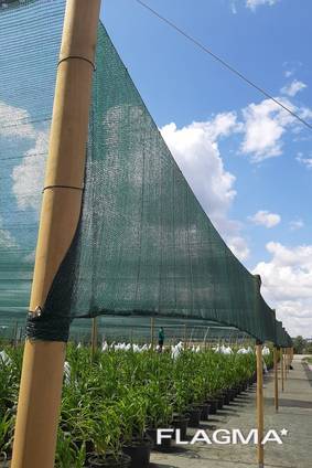 Теневая сетка - защита от непогоды для агроплощадок