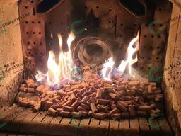 Горивни пелети Ø 8,0 - 10,0 мм (пшенични трици ©)