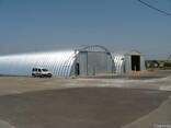 Зернохранилища стальные арочные - металлические амбары - фото 3